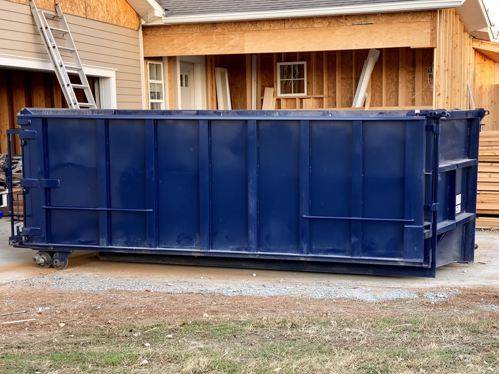 Roll-off dumpster from Phil's Dumpster Rental in Hialeah, FL